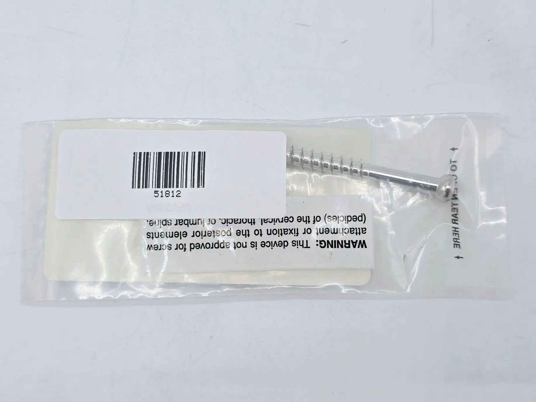 Synthes 208.433 6.5mm Cannulated Screw 32mm Thread 55mm - Image 3