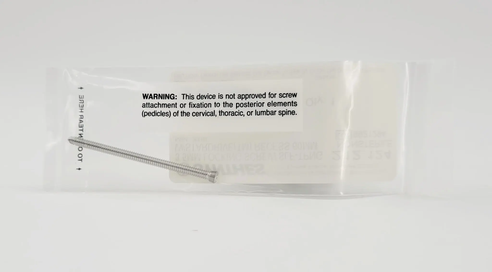 Synthes 212.124 3.5mm Locking Screw Self-Tapping w/ Stardrive (TM) Recess 60mm - Image 3