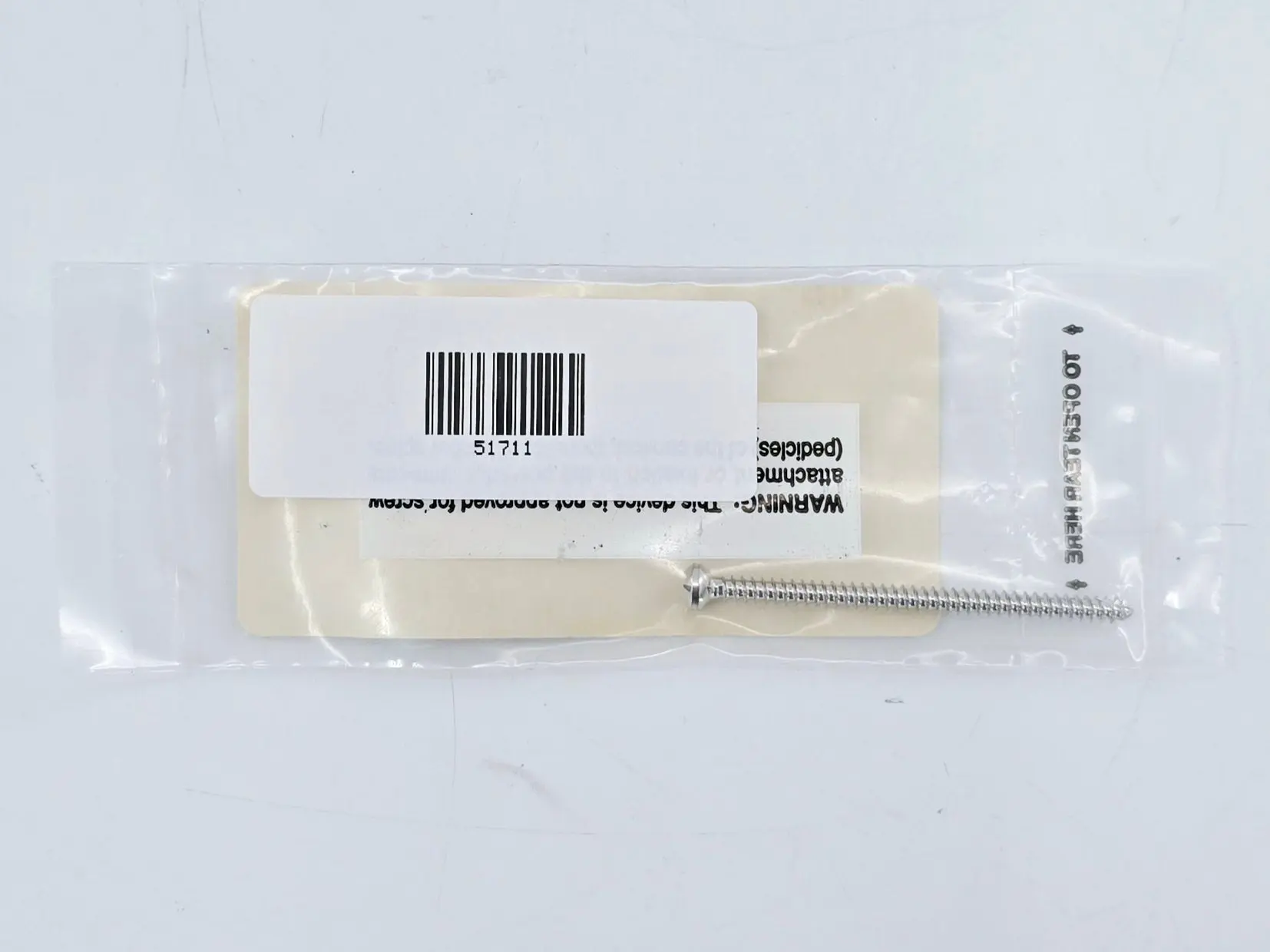 Synthes 204.655 3.5mm Pelvic Cortex Screw Self-Tapping 55mm - Image 3