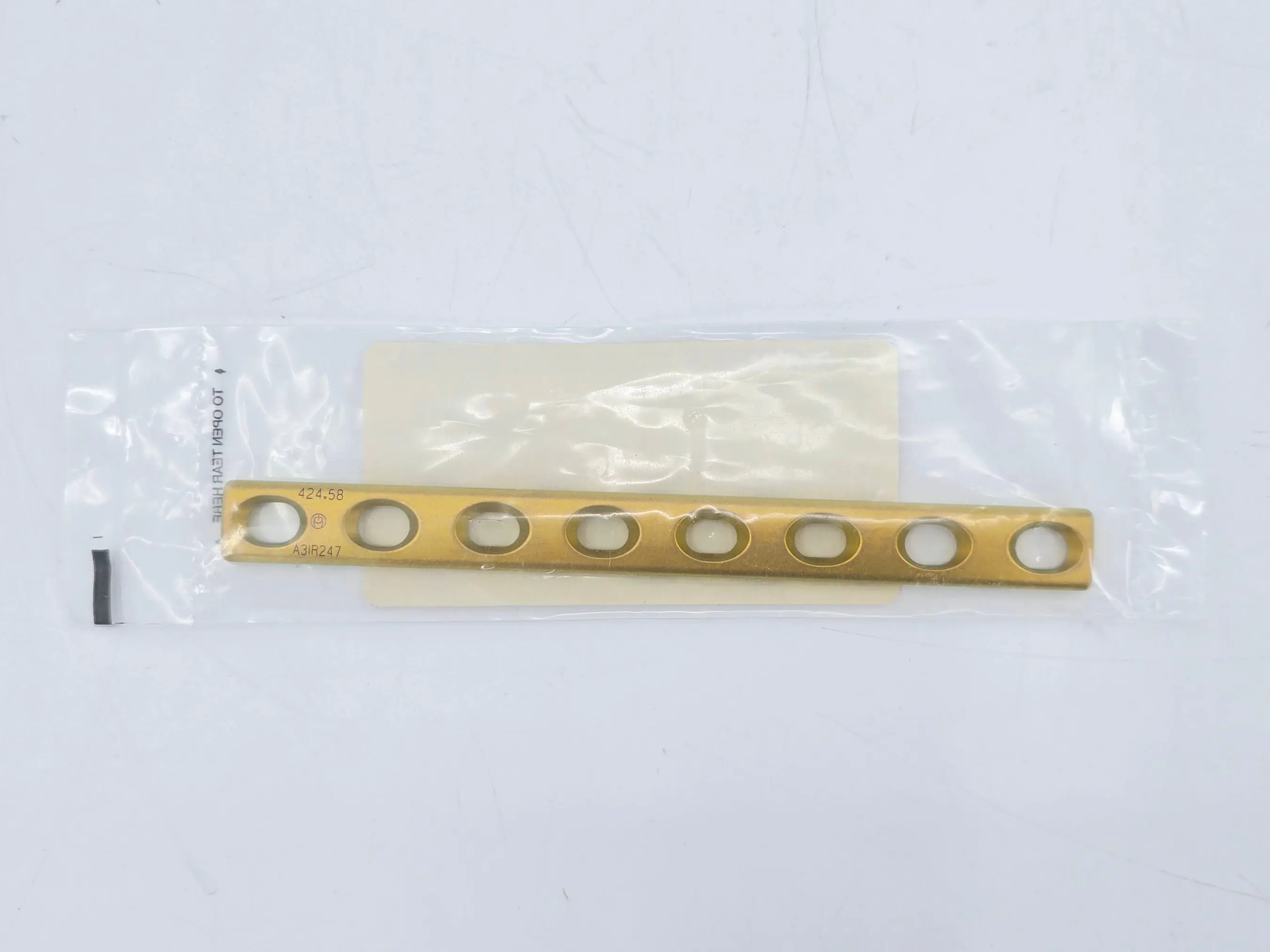 Synthes 424.58 4.5mm Ti Narrow LC-DCP Plate 8 Holes 142mm - Image 3