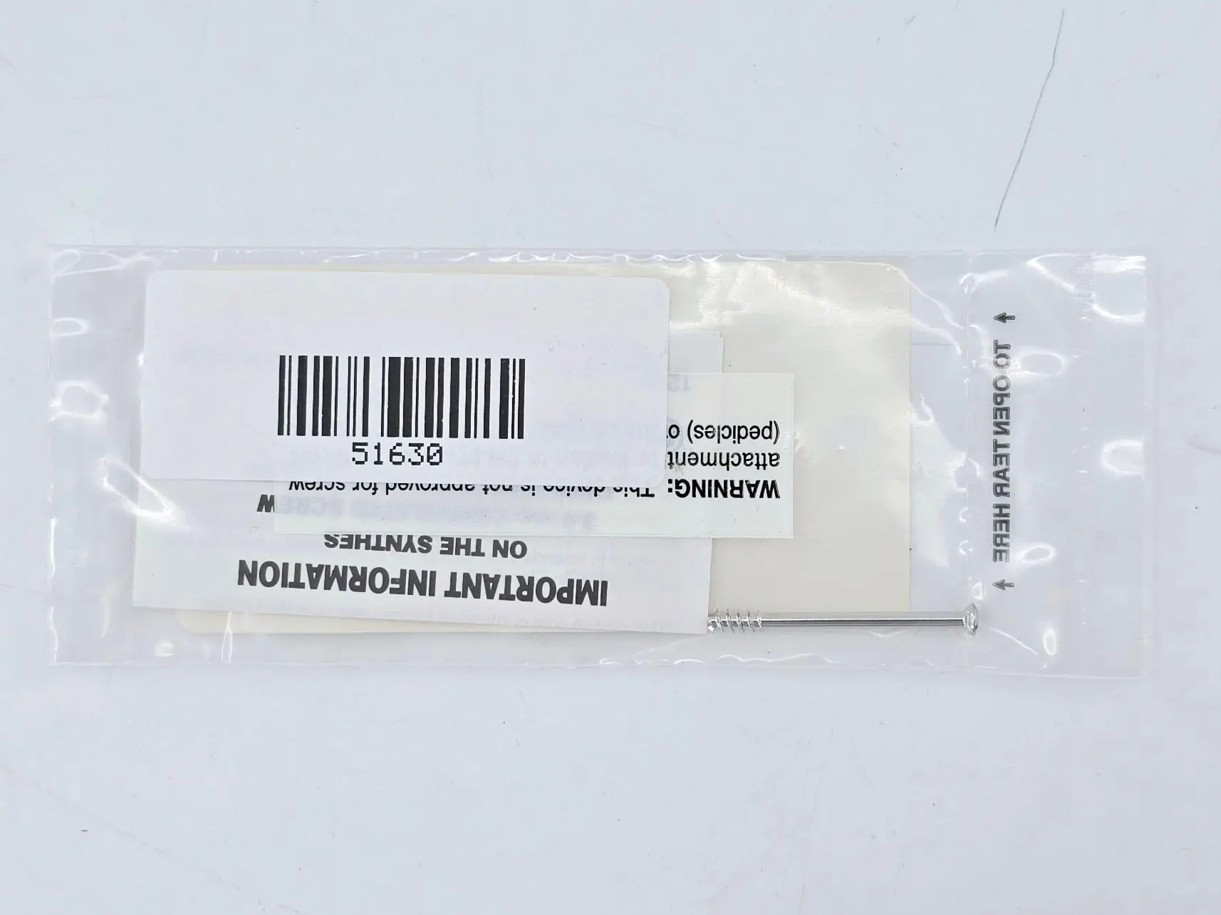 Synthes 202.632 3.0mm Cannulated Screw Short Thread/32mm - Image 3