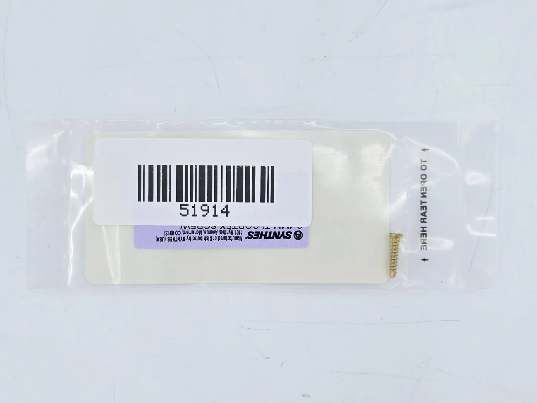 Synthes 401.513.96 2.4mm TI Cortex Screw Self-Tapping 13mm - Image 3