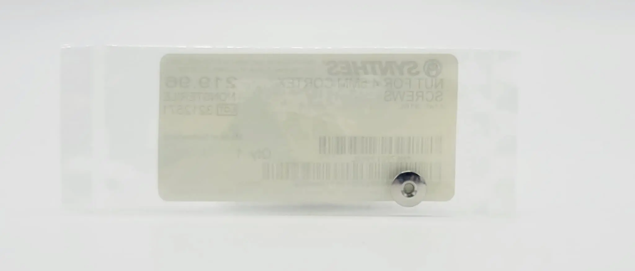 Synthes 219.96 Nut For 4.5mm Cortex Screws Orthopedic Surgical Instrument - Image 2