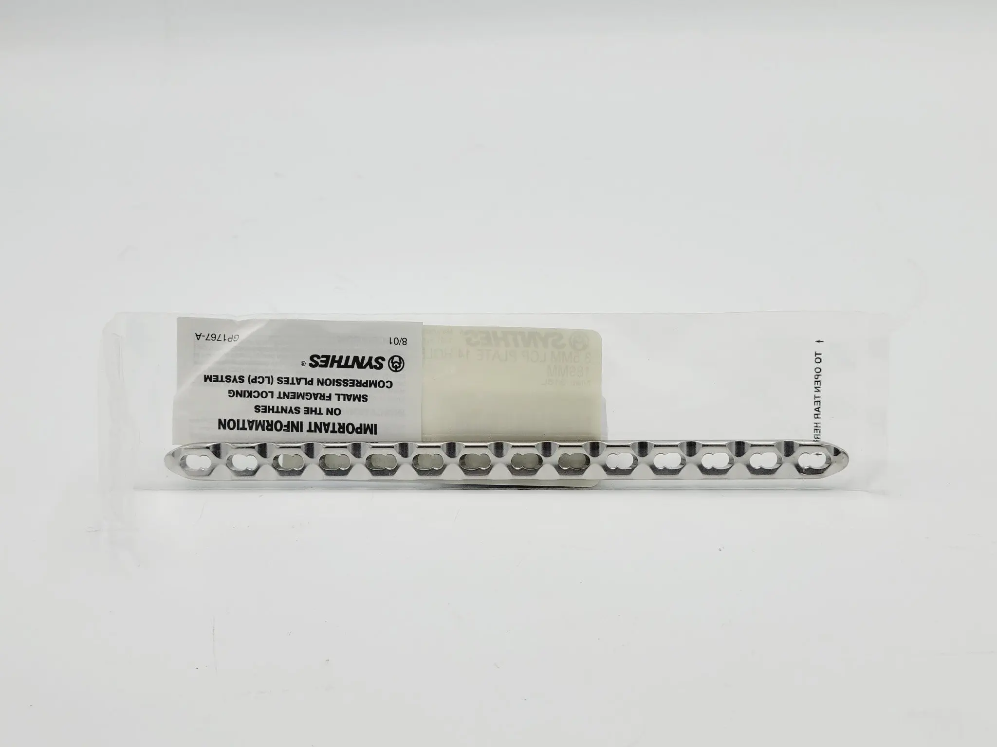 Synthes 223.641 3.5mm LCP Plate 14 Holes 7-3/8" - Image 3