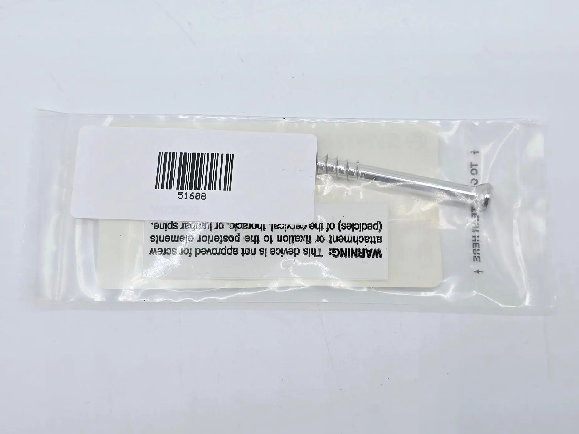 Synthes 208.405 6.5mm Cannulated Screw 16mm Thread 50mm - Image 3