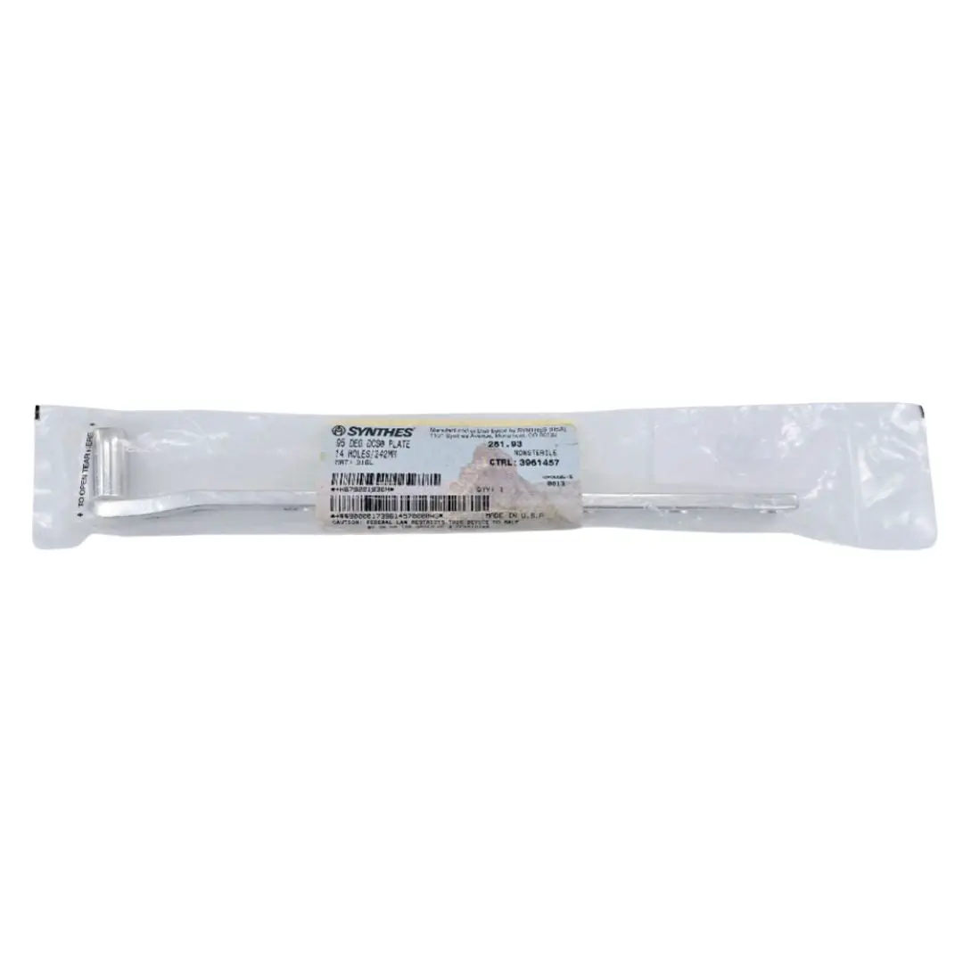 Synthes 281.40 150° DHS Plate-Standard Barrel 10 Holes/174mm