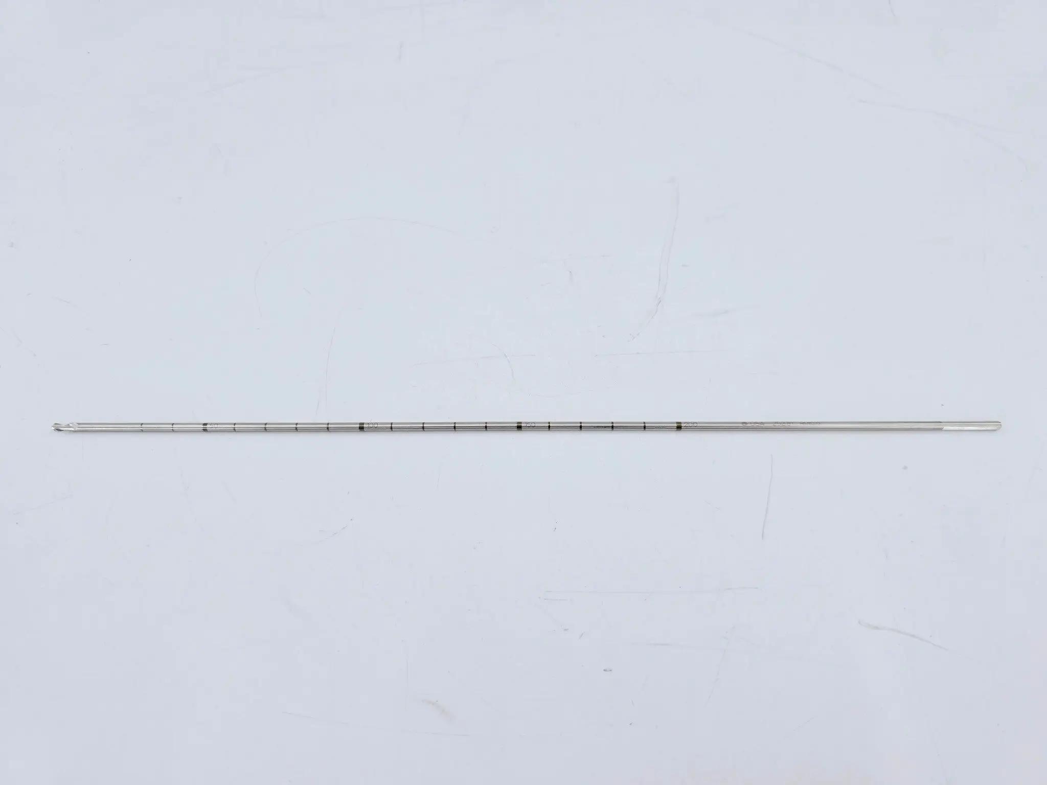Synthes 292.81 2.8mm Guide Wire w/ Flutes 300mm/150mm Calibration 12" - Image 2