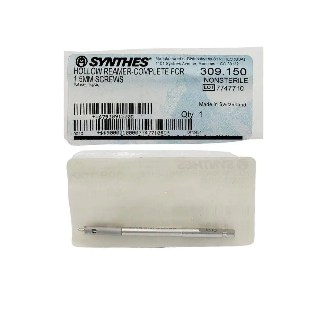 Synthes 309.150 Hollow Reamer Complete for 1.5mm New