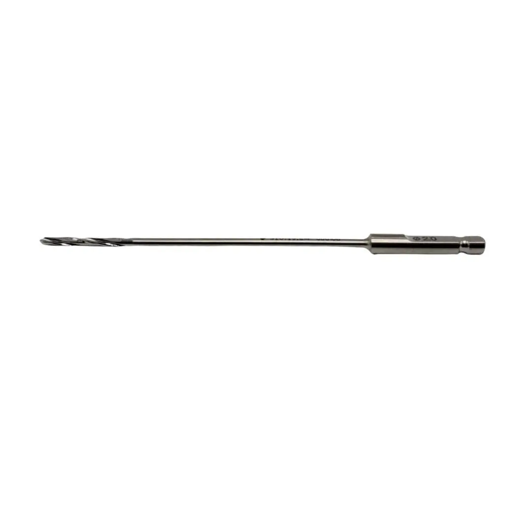 Synthes 310.19 Drill Bit 2mm Orthopedic Quick Connect 4"
