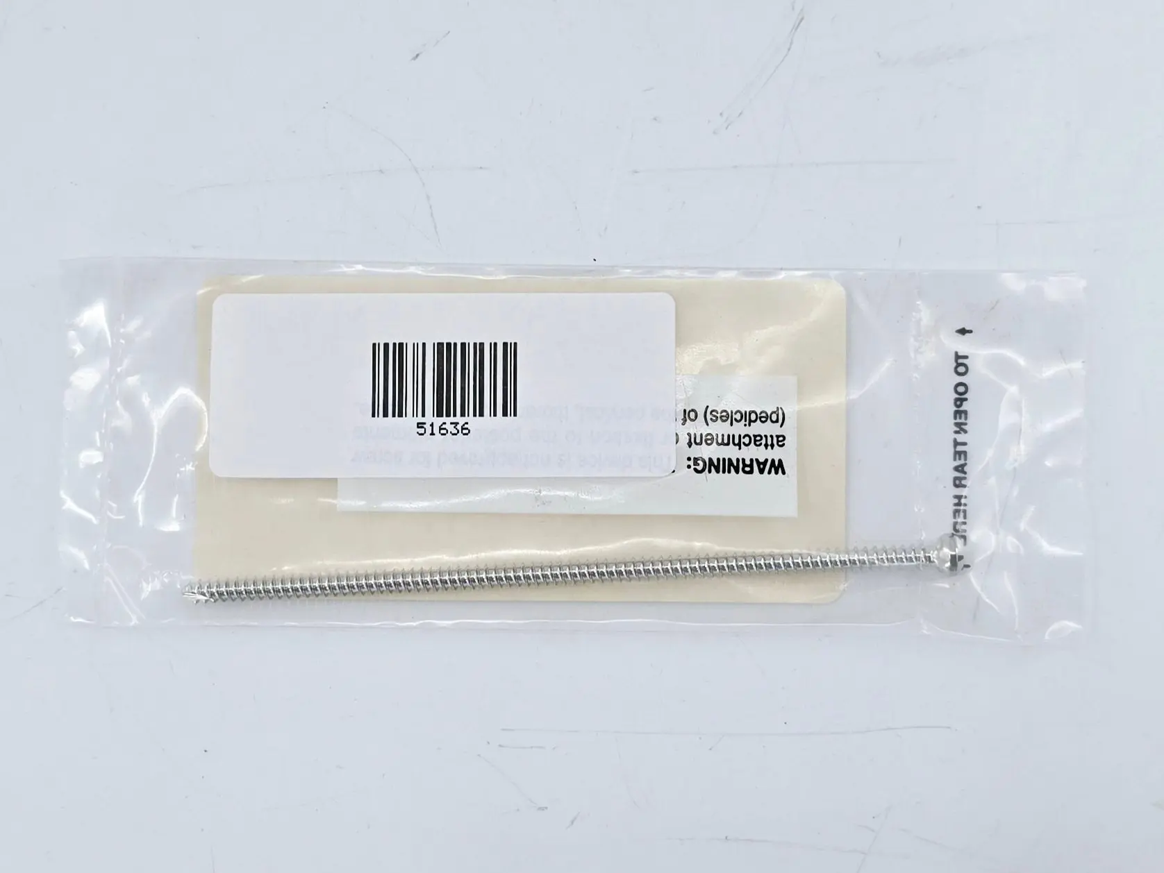 Synthes 204.705 3.5mm Pelvic Cortex Screw Self-Tapping 105mm - Image 3