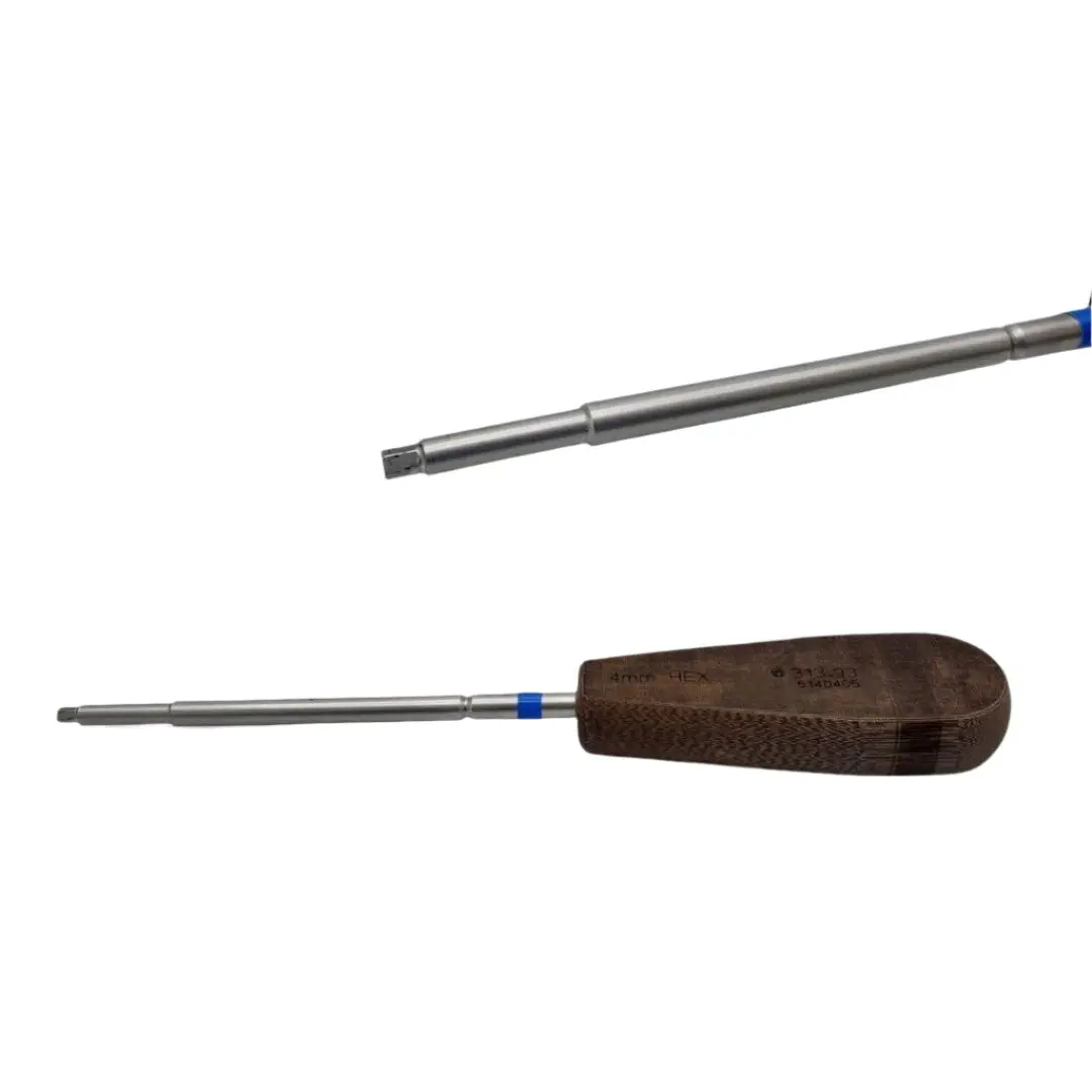 Synthes 313.93 Solid Hexagonal Driver 4mm Orthopedic 9-1/2"