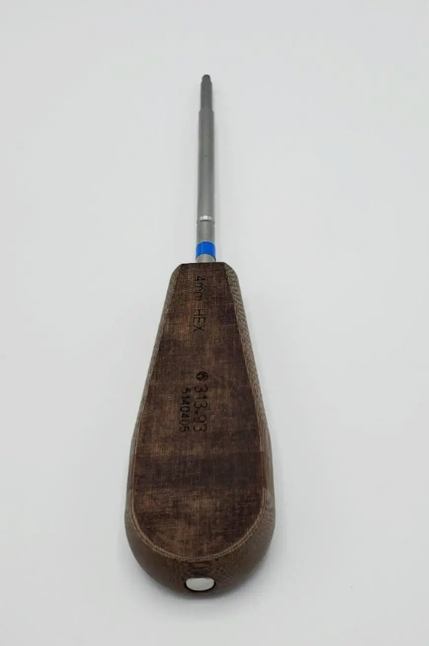 Synthes 313.93 Solid Hexagonal Driver 4mm Orthopedic 9-1/2" - Image 4