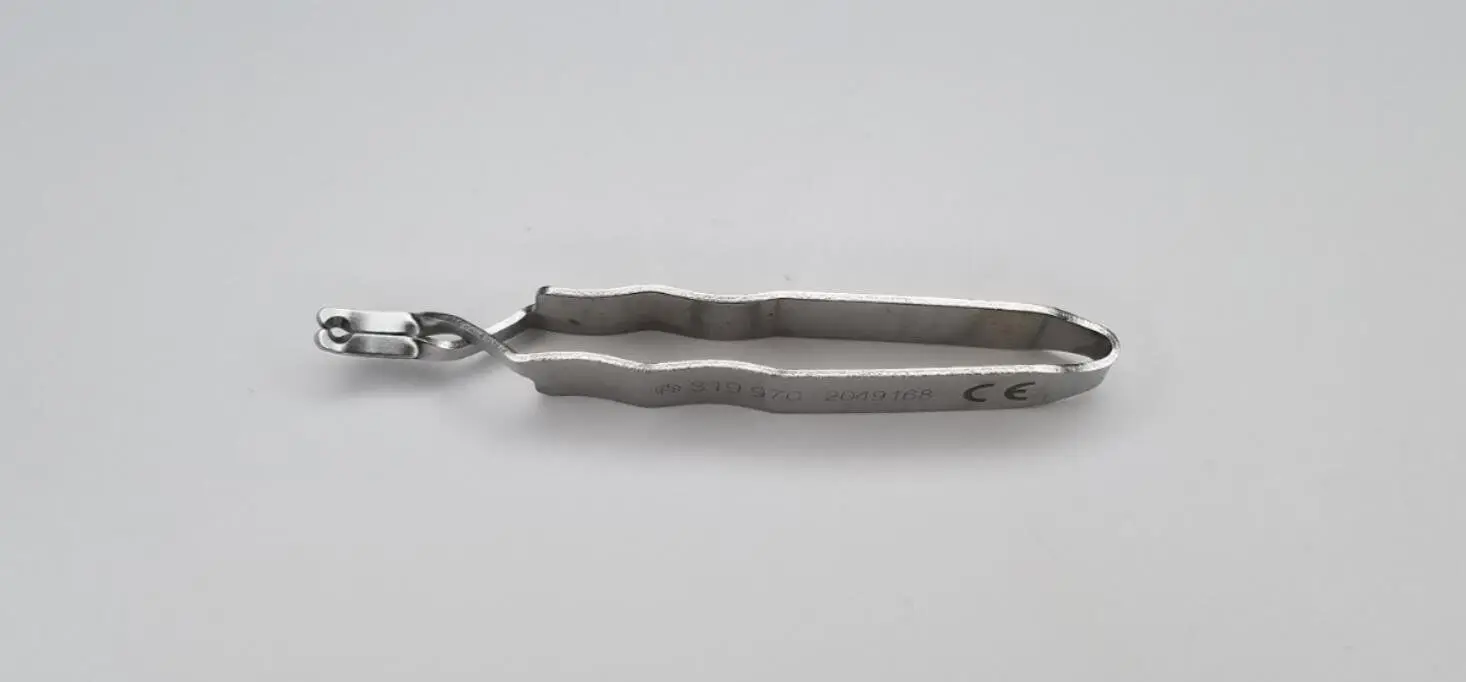 Synthes 319.97 Orthopedic Self Holding Forceps 3-1/2" - Image 2
