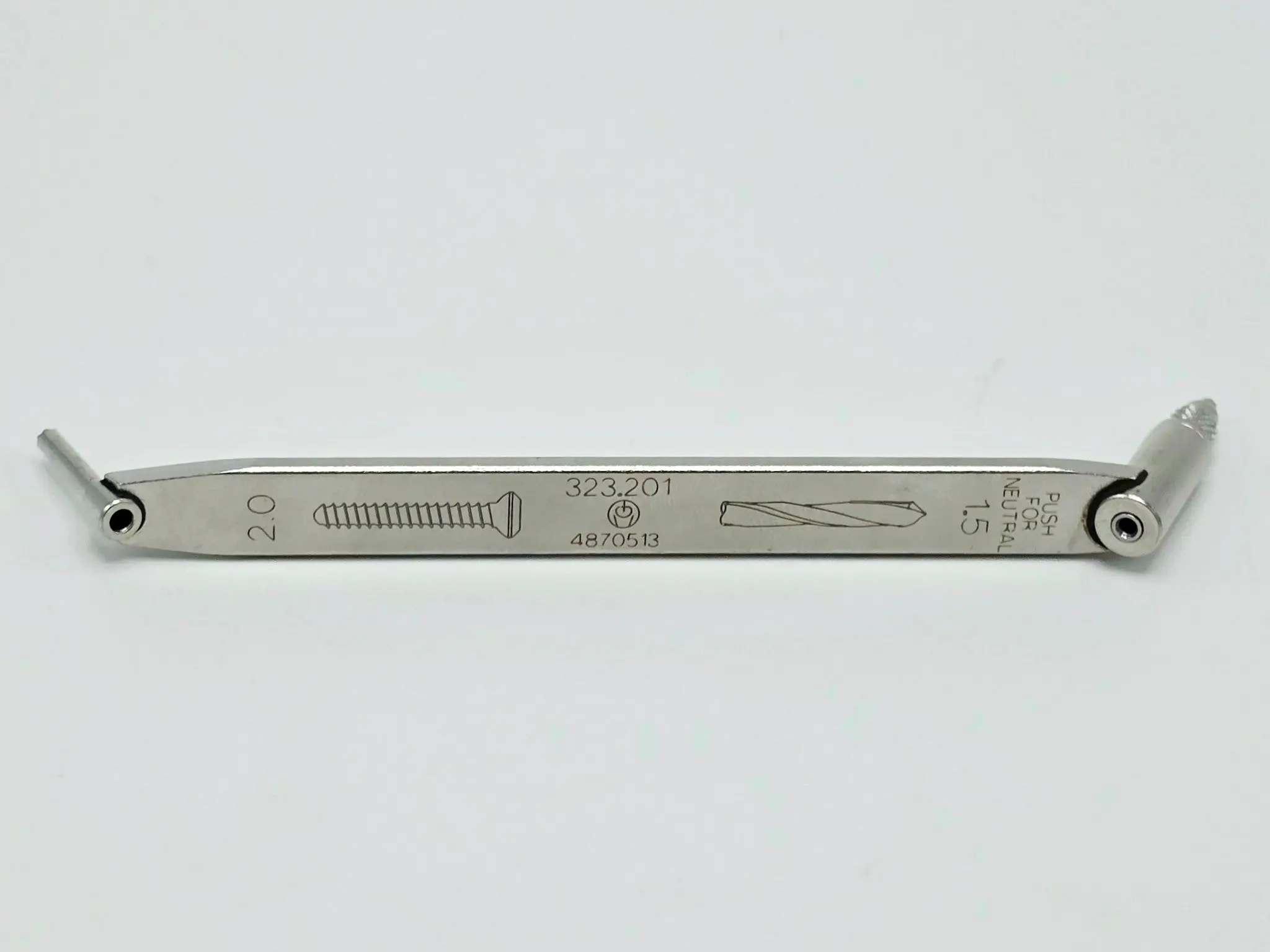 Synthes 323.201 Universal 2.0mm Drill Guide Orthopedic Surgical Instrument - Image 3