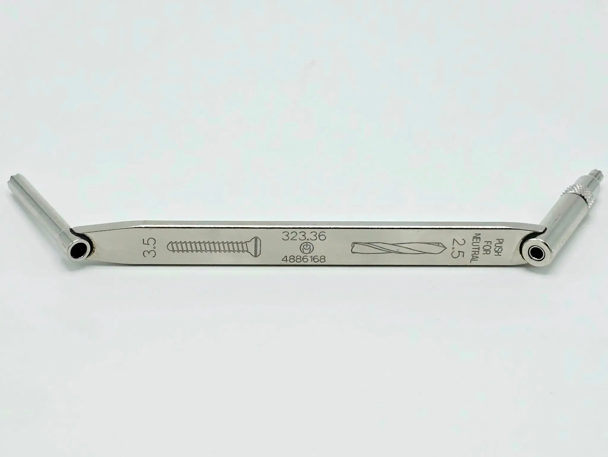 Synthes 323.36 Universal Drill Guide 3.5mm Orthopedic Surgical Instrument - Image 3