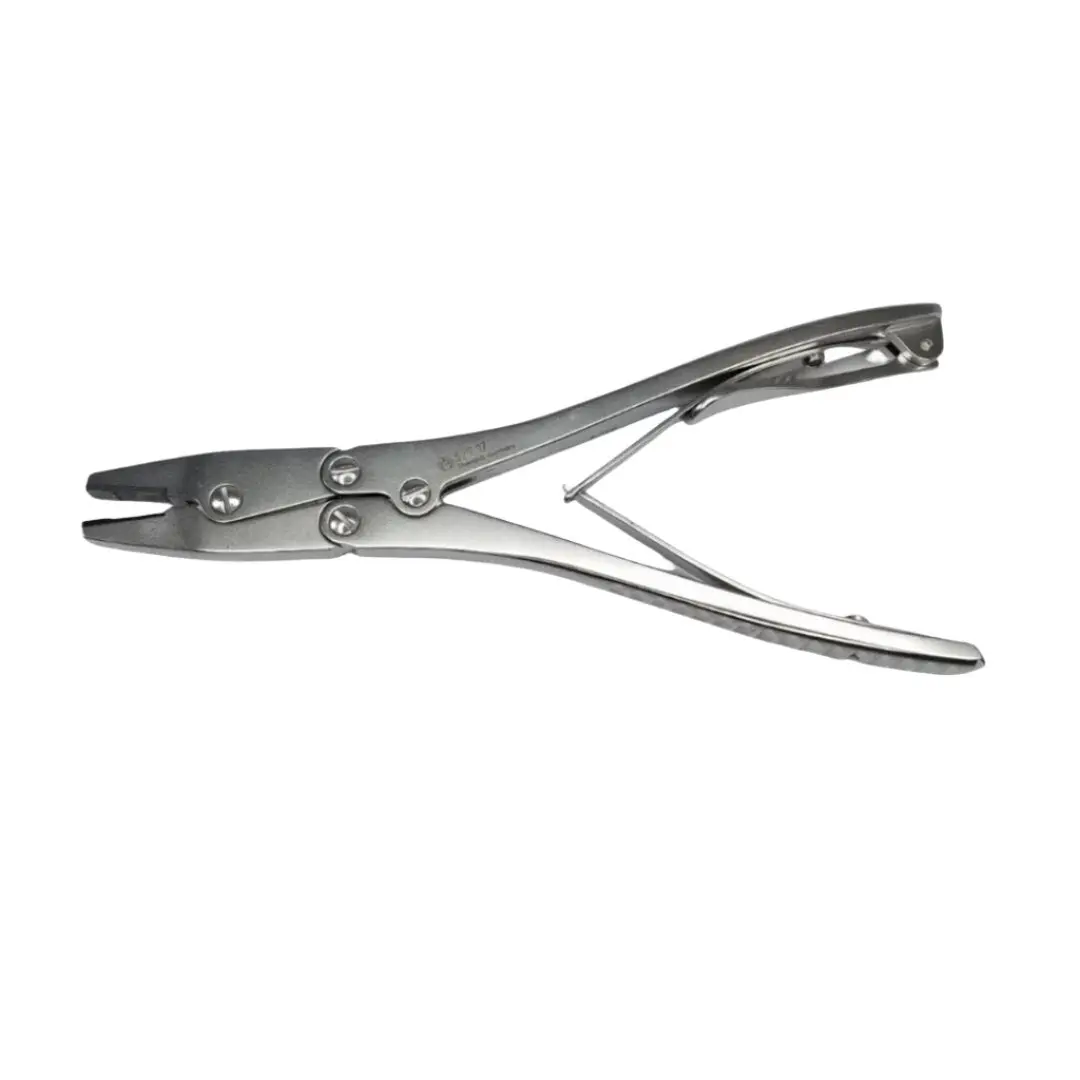Synthes 329.17 Orthopedic Mandible Bending Pliers with Ratchet 7"