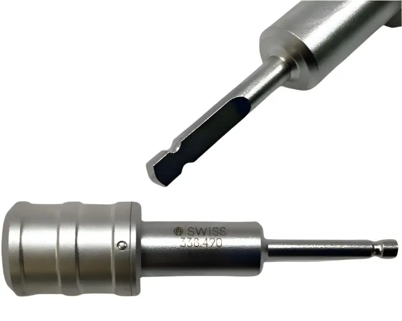 Synthes 338.49 Quick Coupling Drill Attachment Orthopedic 1.5mm Swiss F/Small #2