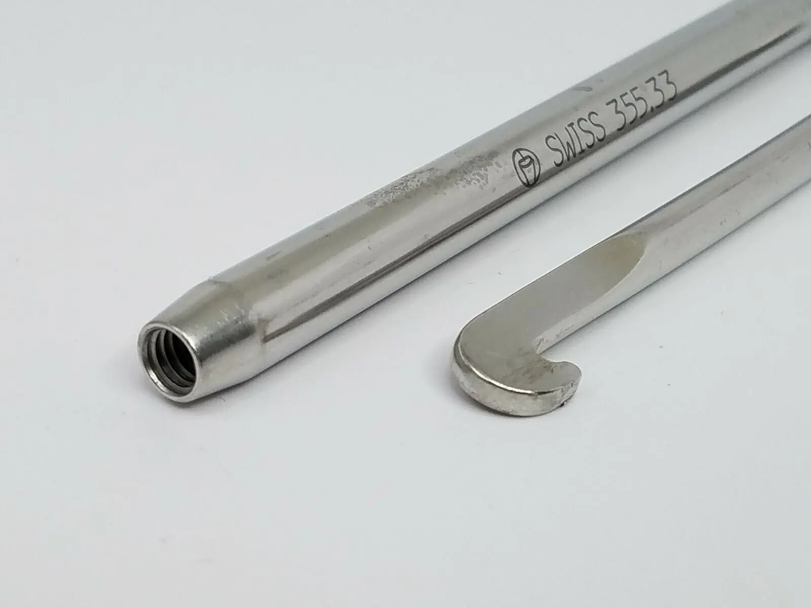 Synthes 355.36 Threaded Hook with 355.33 Orthopedic Connector - Image 4