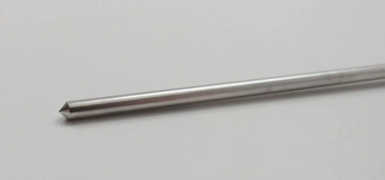 Synthes 357.91 Orthopedic 2.8mm Trocar 6-1/2" Excellent Condition - Image 3