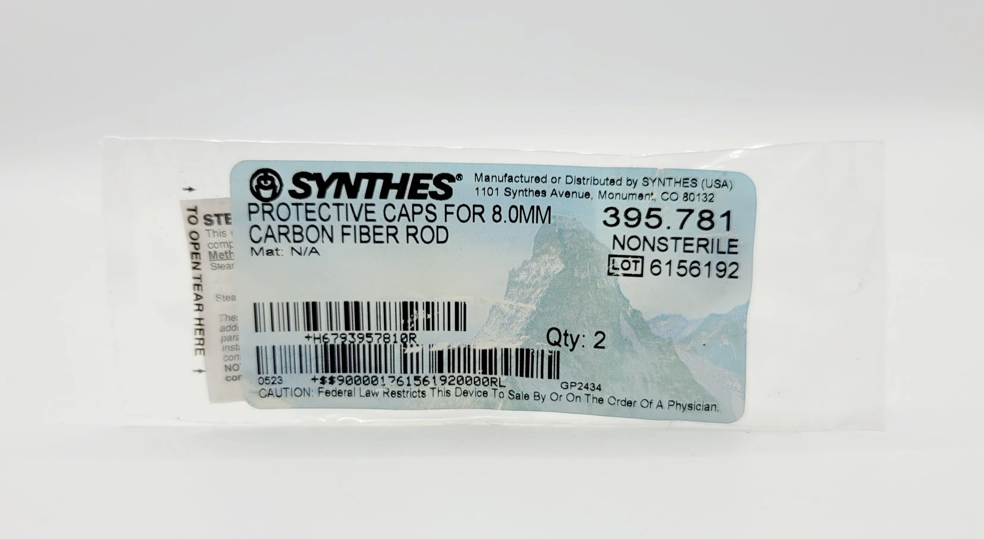 Synthes 395.781 Protective Caos for 8.0mm Carbon Fiber Rod - Image 2