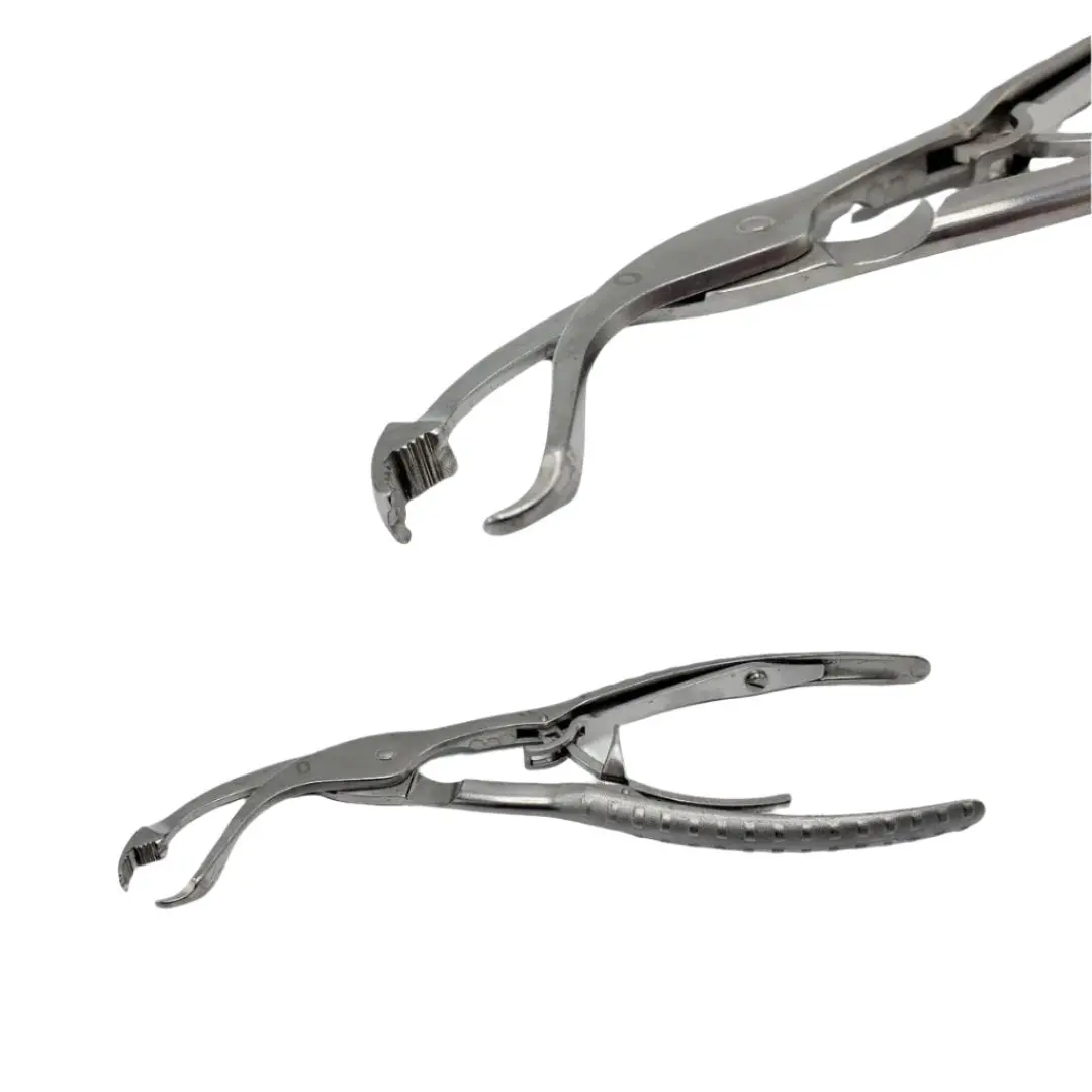 Synthes 399.091 Bone Holding Forceps Soft Ratchet Orthopedic 7-1/2"
