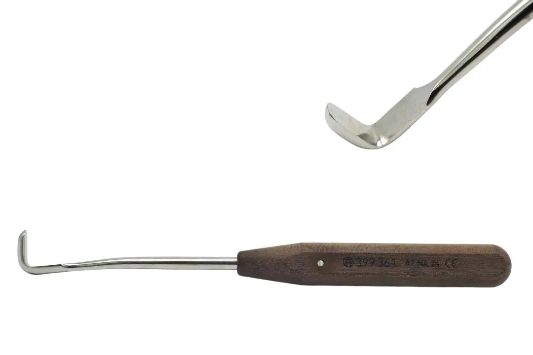 Synthes 399.361 Periosteal Elevator 90° Blade Orthopedic Surgical Instrument