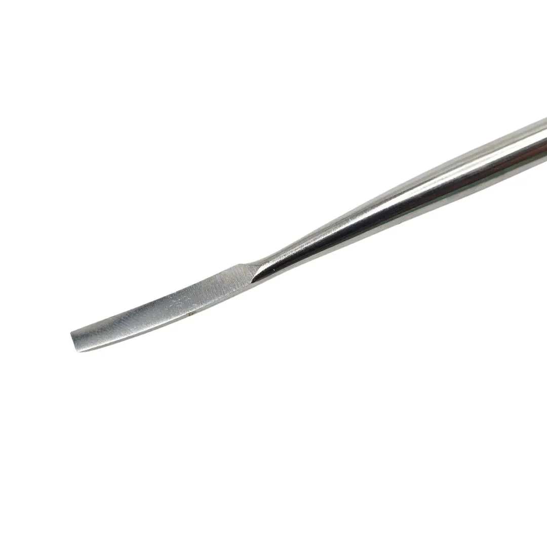 Synthes 399.48 Straight Periosteal Elevator 3mm Curved Blade Straight Edge - Image 2