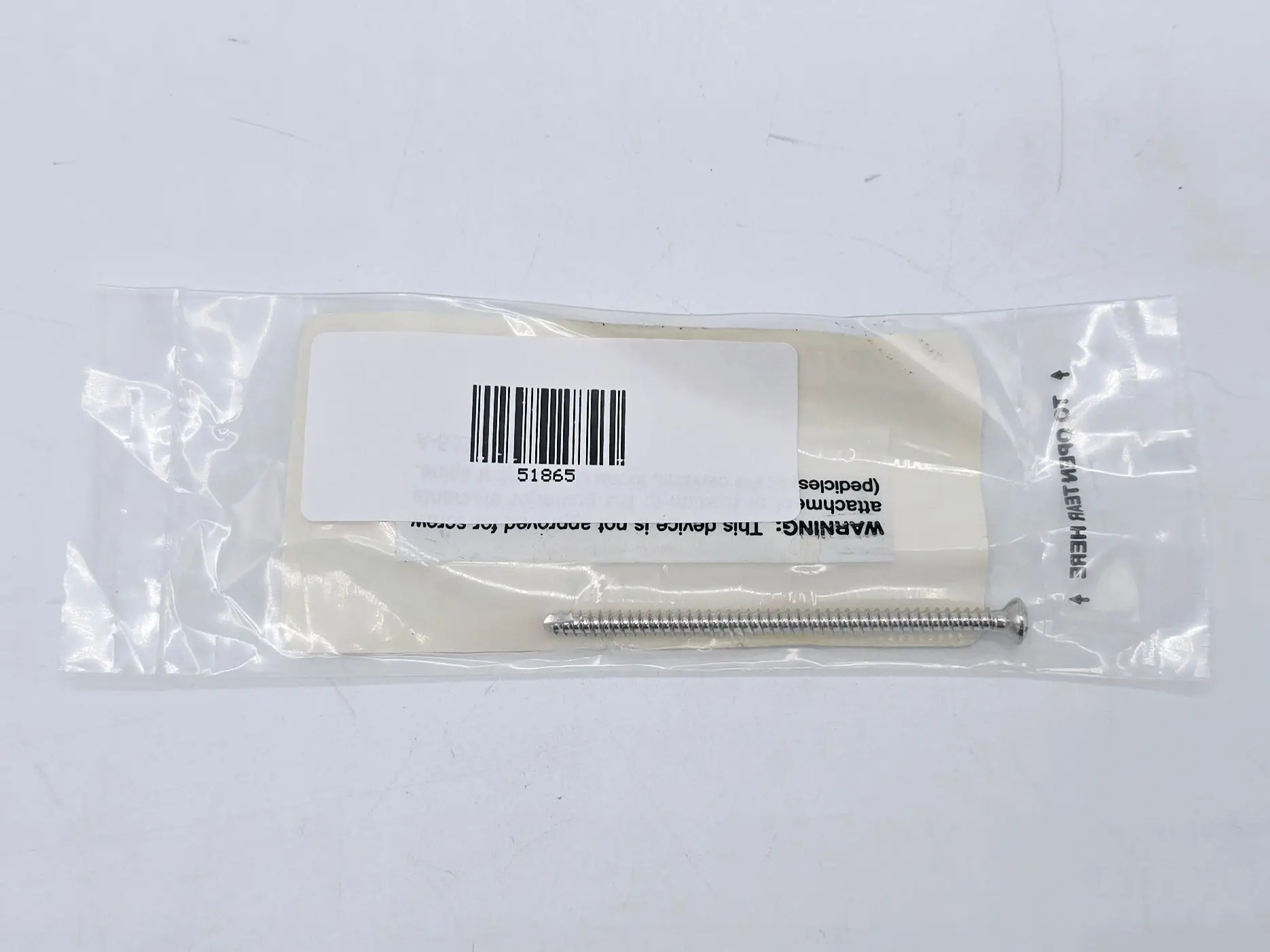 Synthes 204.660 3.5mm Pelvic Cortex Screw Self-Tapping 60mm - Image 3