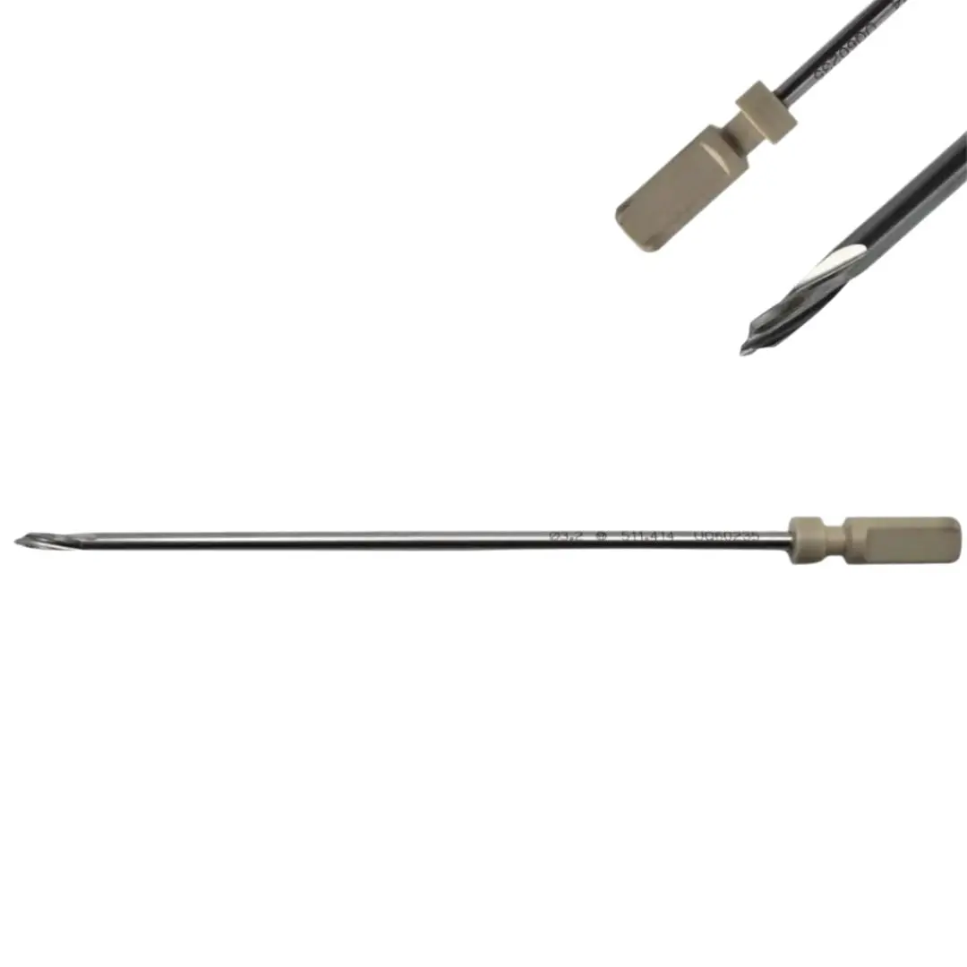Synthes 511.414 Three Fluted Radiolucent Drill Bit Brad Point 150mm x 3.2mm