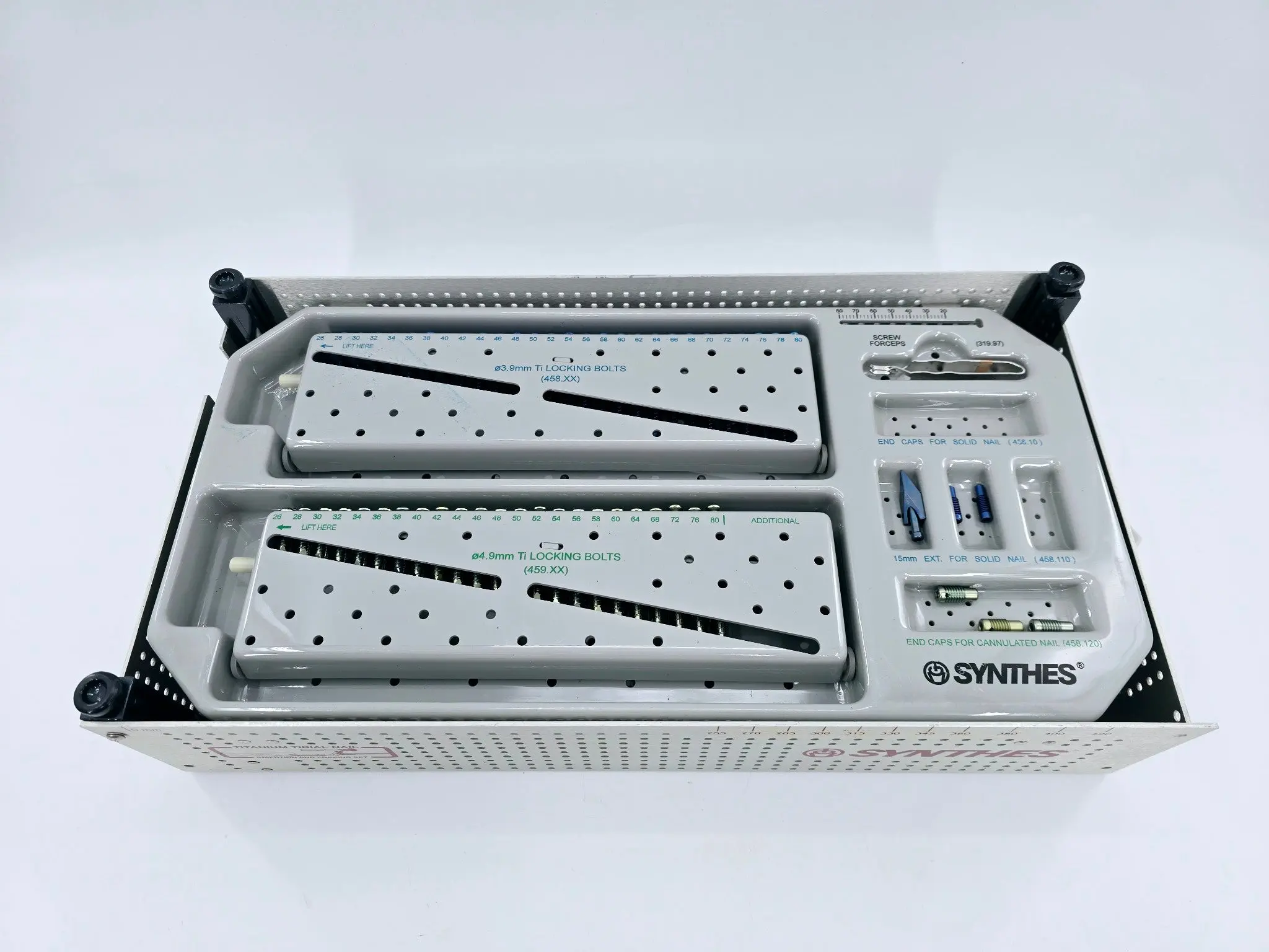 Synthes Titanium Tibial Nail Insertion and Locking Set - Image 8