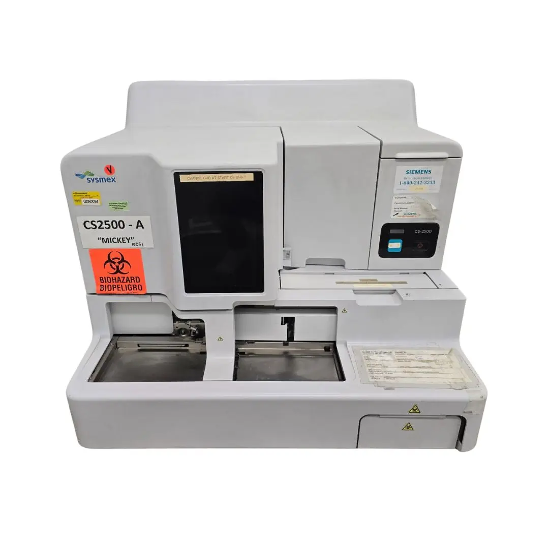 Sysmex CS-2500 Automated Blood Coagulation Analyzer w/ Accessories DOM: 06/2016 - Image 6
