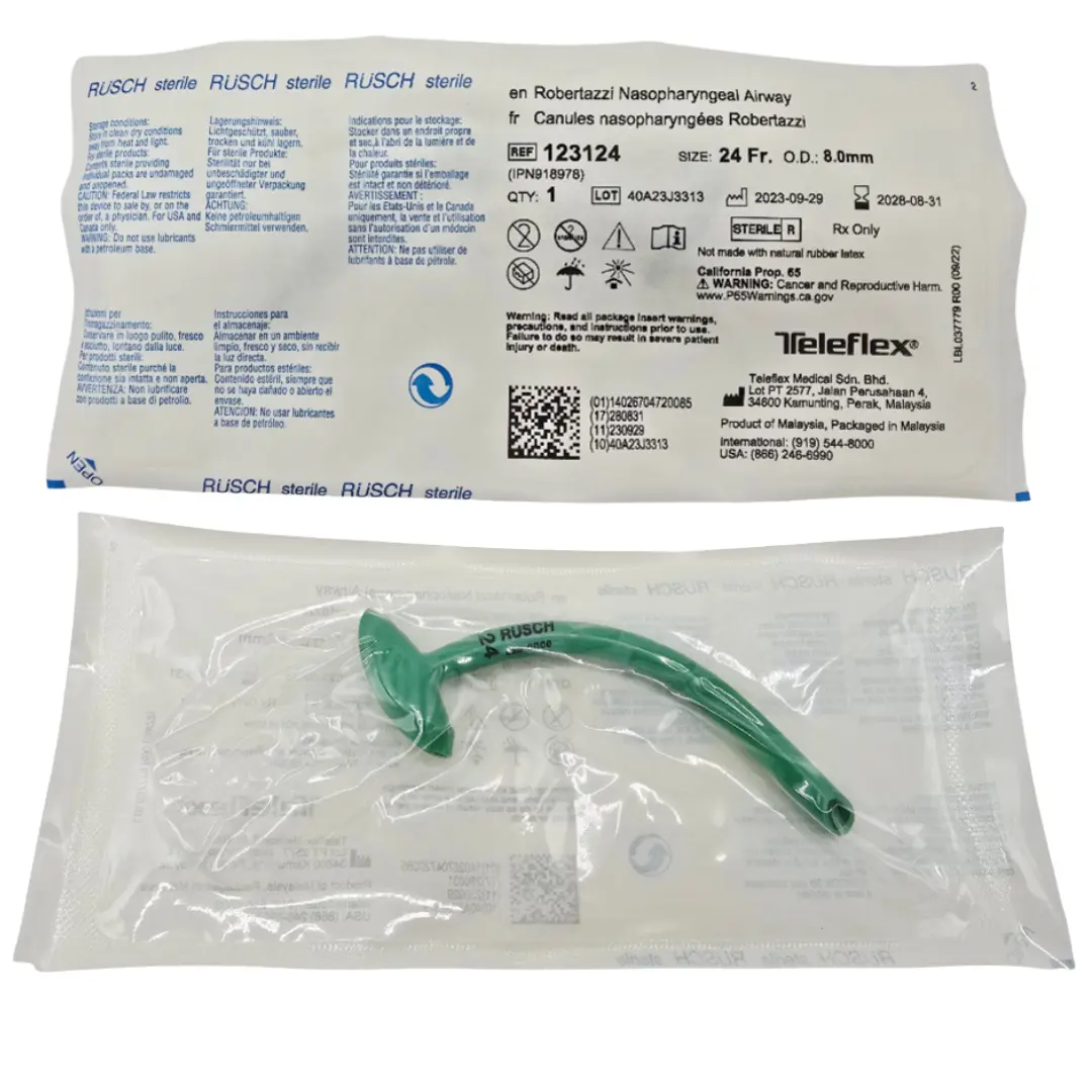 Teleflex 123124 Robertazzi Nasopharyngeal Airway 24 Fr Sterile EACH