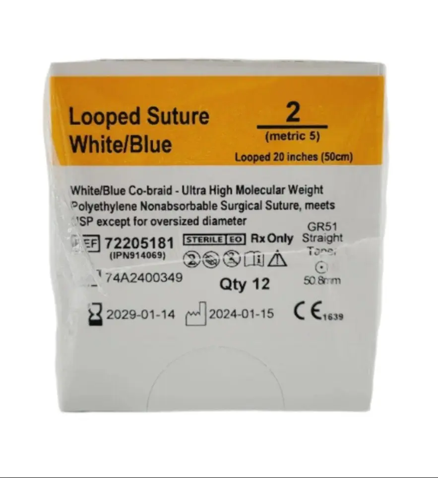 Teleflex IPN914069 Smith & Nephew 2 Force Fiber White/Blue 1X20" GR51 Box of 12