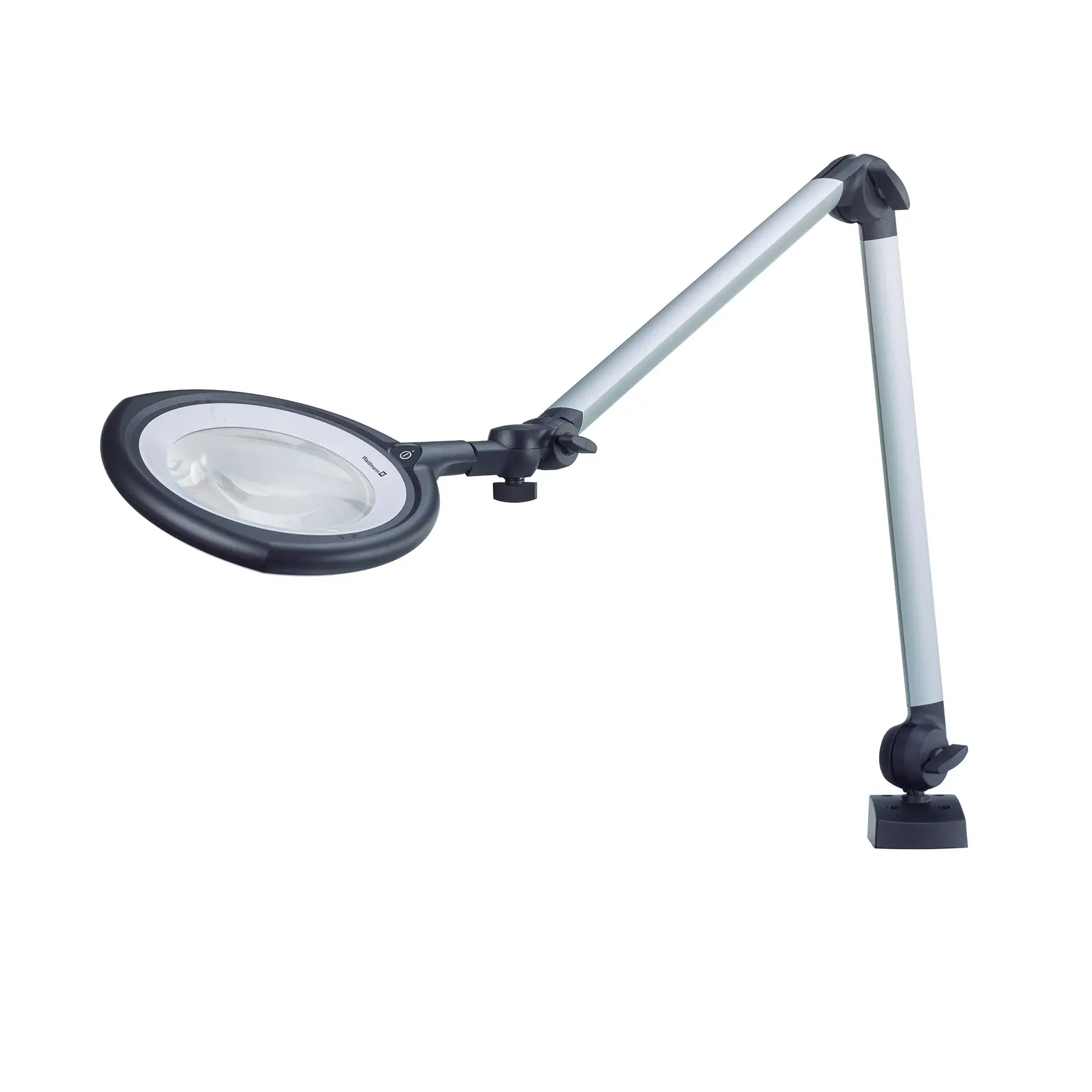 Waldmann TEVISIO, 39" reach magnifier, 3.5D + 8D, 13W, 5000K, dimmable, w/seg switching