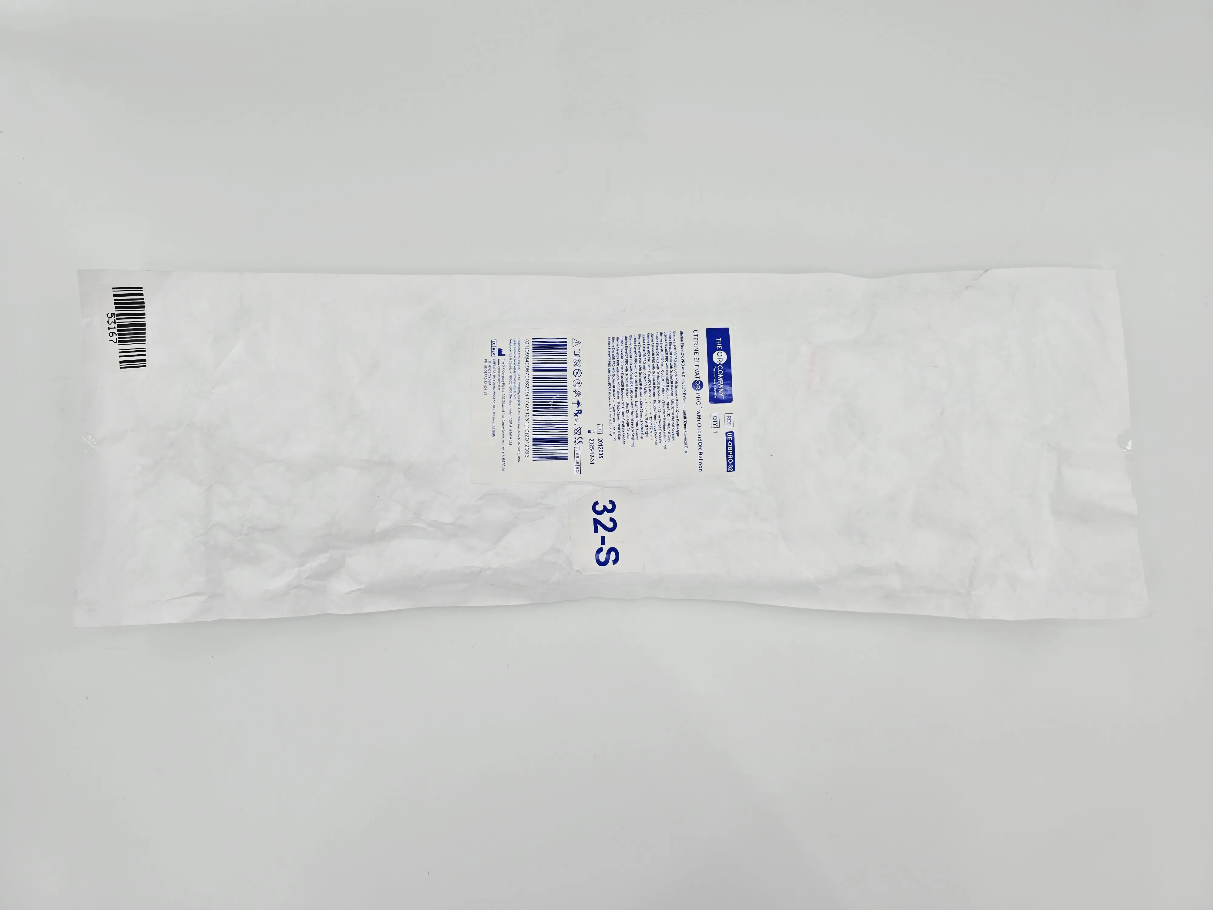 The O.R. Company UE-OBPRO-32 Small 32mm Cervical Cup Uterine ElevatO.R. PRO with OccludOR Balloon - Image 2