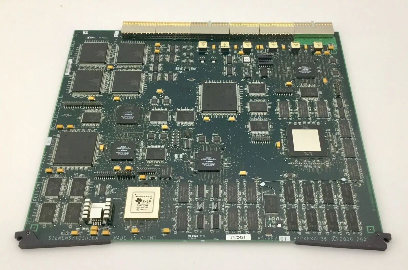 Toshiba SSA-770A Ultrasound PM30-30385 PCB Backend B6 Assembly Board - Image 2