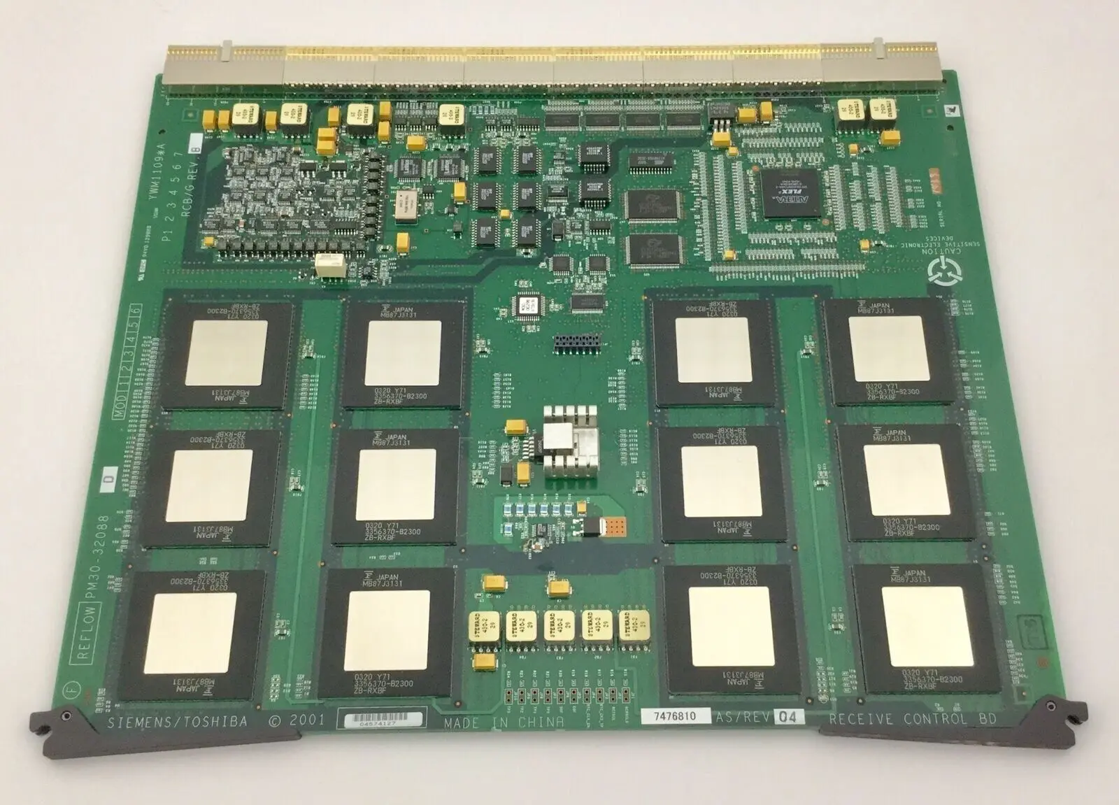 Toshiba  SSA-770A Ultrasound PM30-32088 Receive Control Board - Image 2