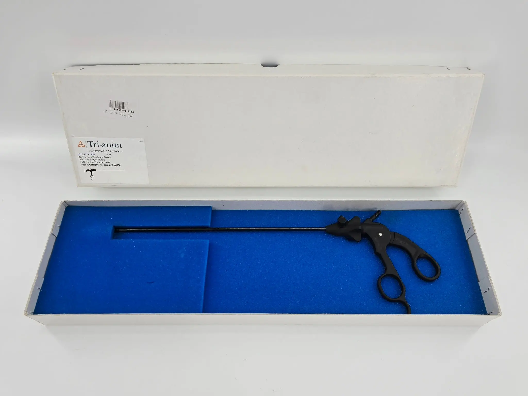 Tri-anim 810-01-1233 Carbon Fiber Handle and Sheath Non-Ratcheted Endoscopy 18" - Image 2