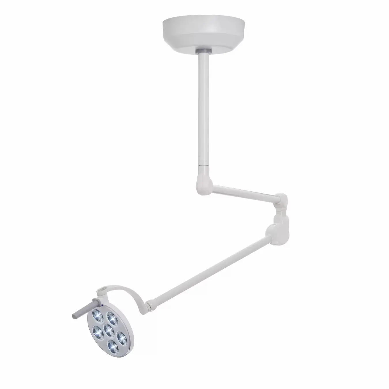 Waldmann TRIANGO LED 60-1 C Minor Procedure Light, 60,000 lux/1 M, 4700K, CRI>93, dimming. With ceiling mount.