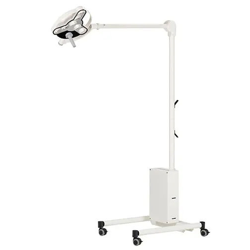 Waldmann TRIANGO LED 80-1 F Minor Procedure Light, battery, 80,000 lux/1M, 4500K, CRI>95, continuous dimming With roller stand