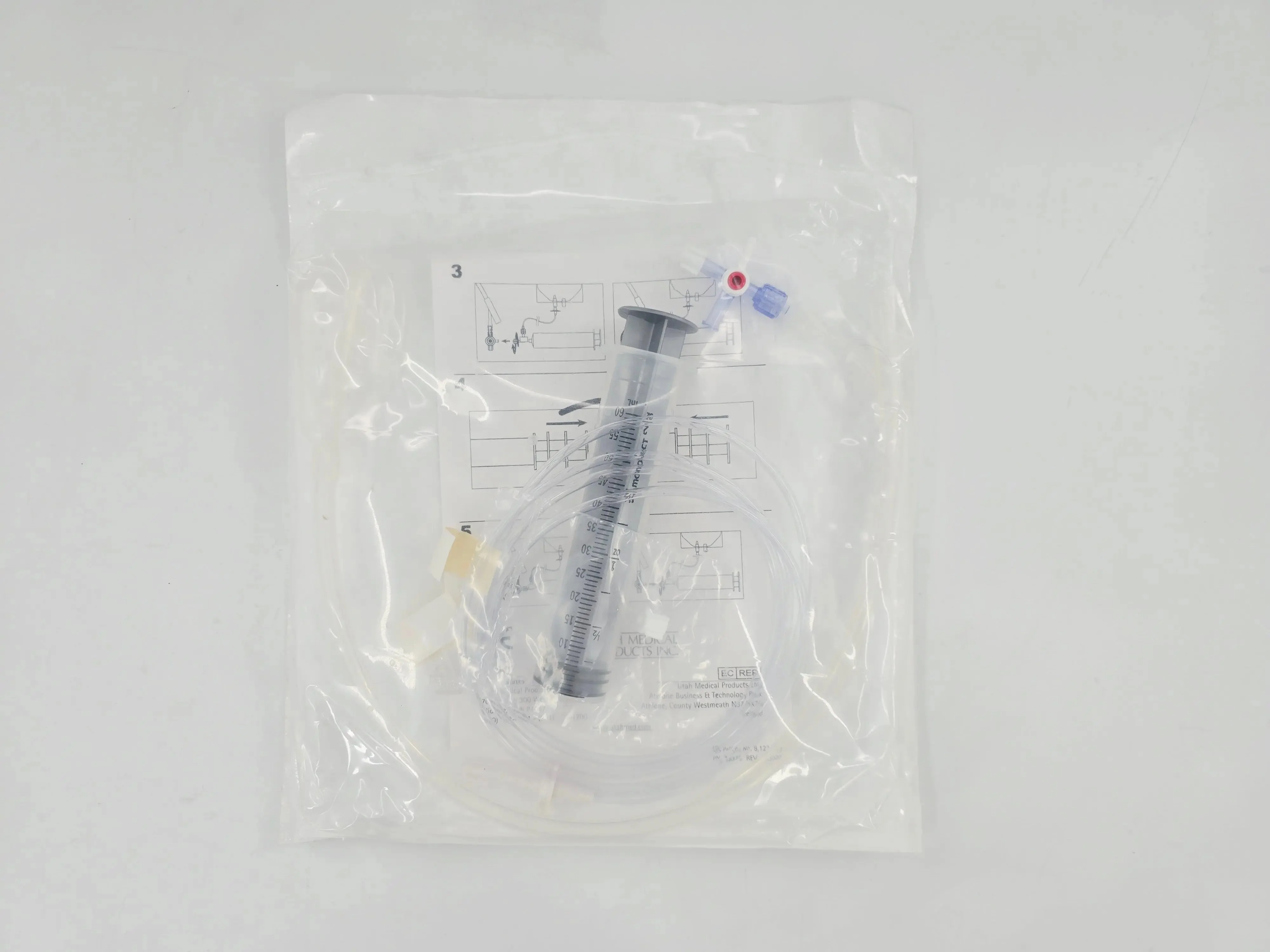 Utah Medical Products BTC-ESY BT-Cath Balloon Tamponade Catheter for Postpartum Uterine Hemorrhage w/ EasyFill Inflation System 1/EA - Image 3