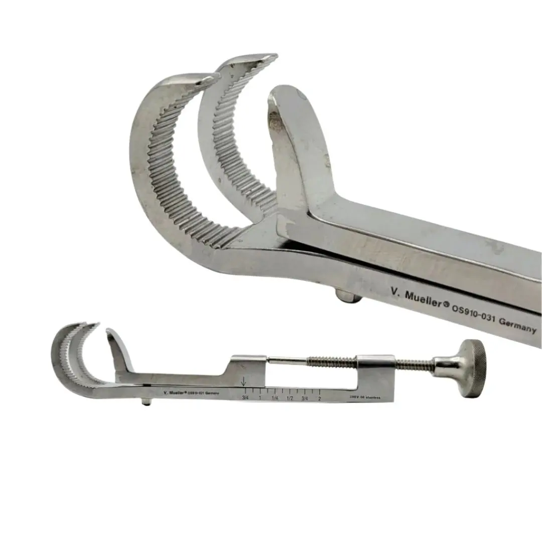V. Mueller OS910-031 Bone Holding Clamp Lowman 7' Stainless Steel