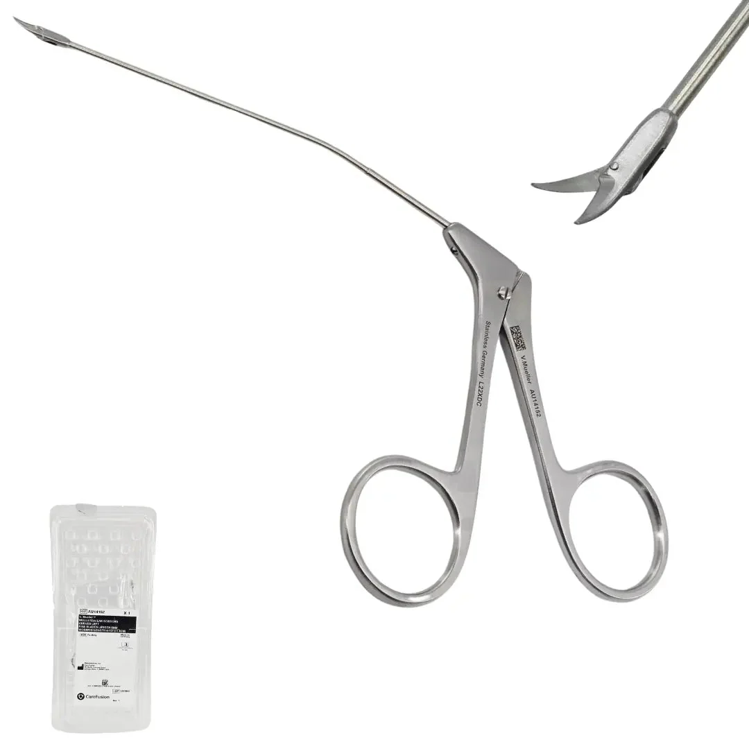 V. Mueller AU14152 Wullstein Ear Scissors Curved Left ENT