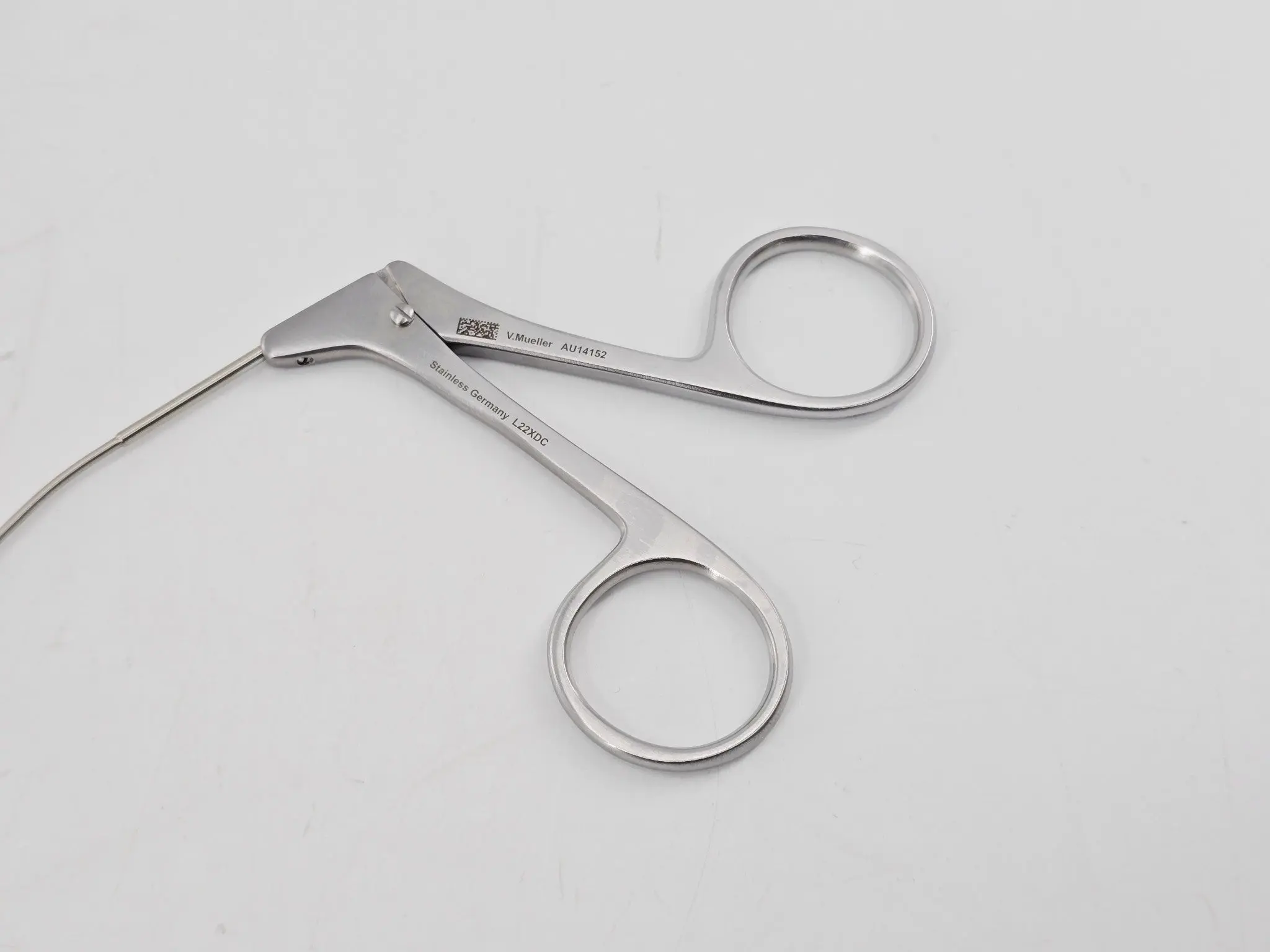 V. Mueller AU14152 Wullstein Ear Scissors Curved Left ENT - Image 4