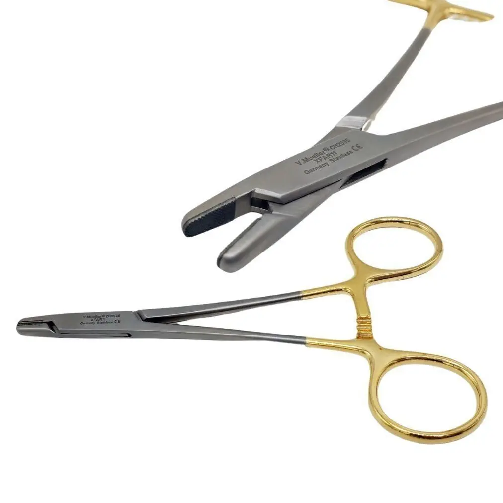 V. Mueller CH2535 Vital Rubio Twister Forceps Serrated 3,600 Teeth 5-1/4"