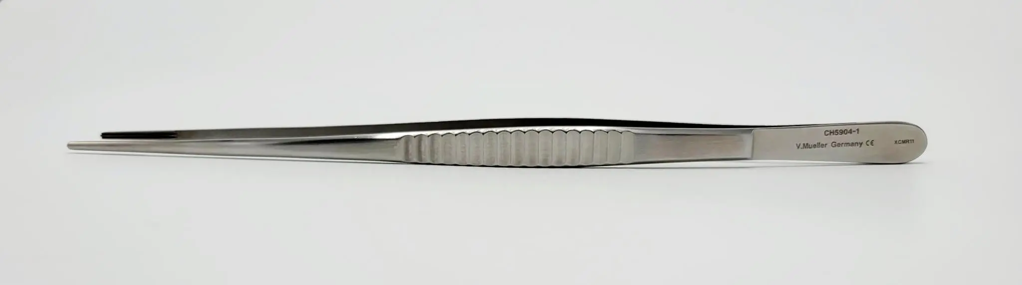 V. Mueller CH5904-1 DeBakey Vascular Tissue Forceps Heavy 2mm 9-1/2" - Image 2