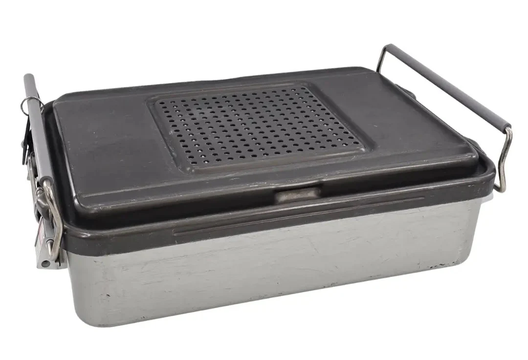 V. Mueller Genesis Sterilization Container with Basket 18 x 12.5 x 6