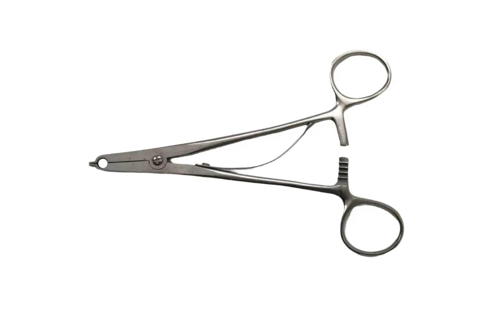 V. Mueller NL-10 Neuro Raney Scalp Clip Applying Forceps 6-1/4"