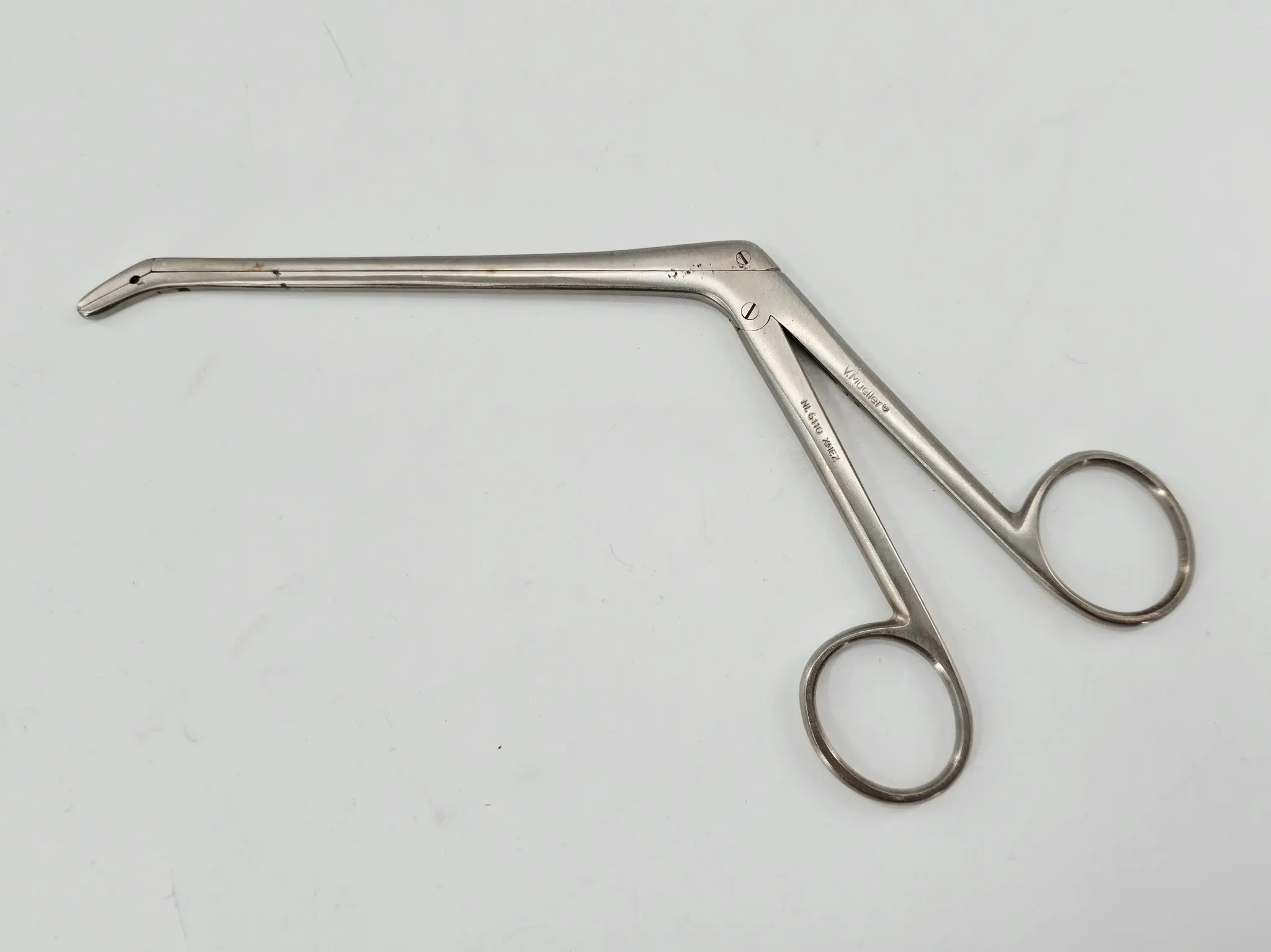 V. Mueller NL6110 Gruenwald Laminectomy Forceps ENT 7-3/4" - Image 2