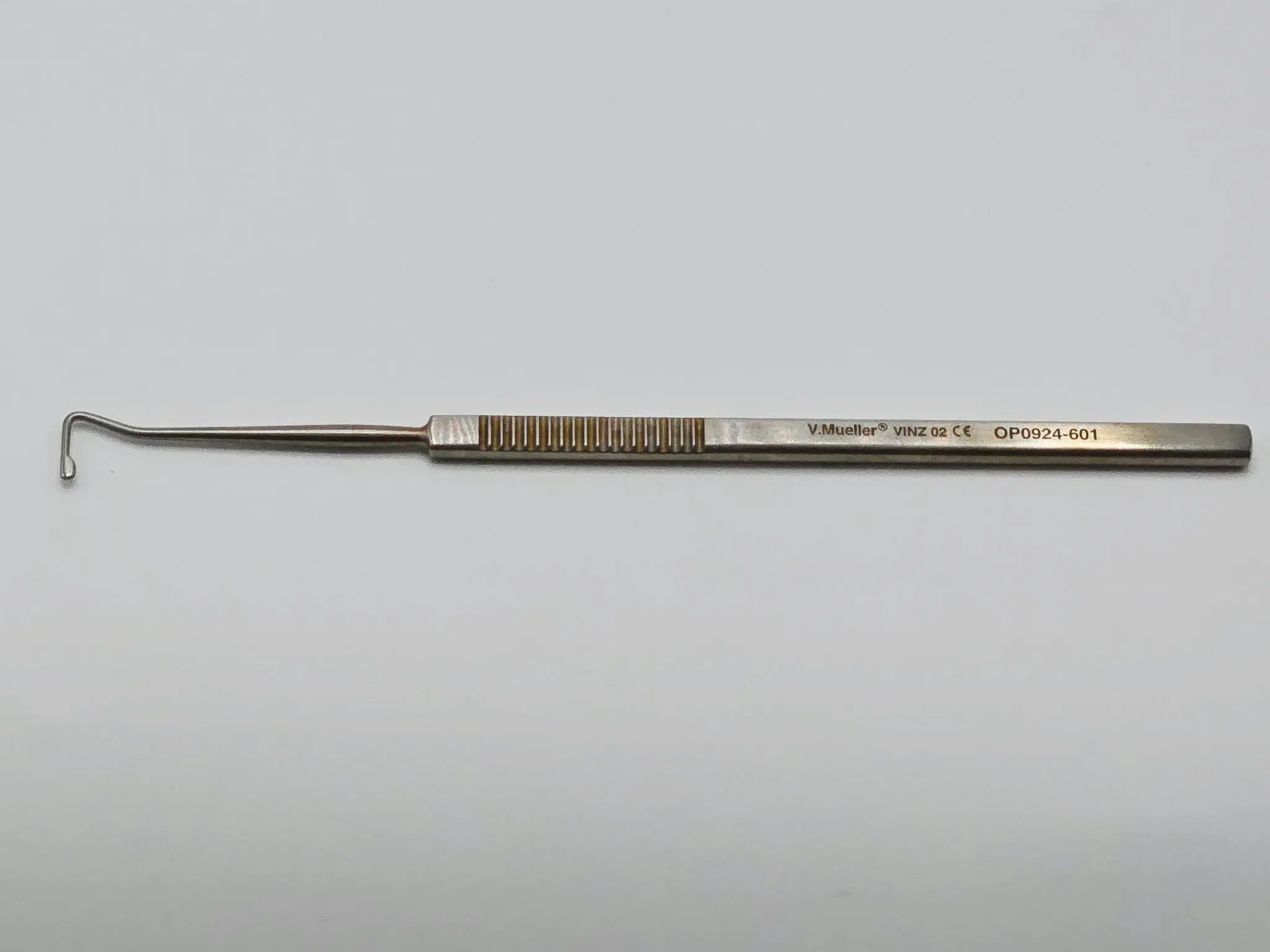 V. Mueller OP0924-601 Jameson Muscle Hook Small Bulbous Tip Ophthalmic Tool - Image 2